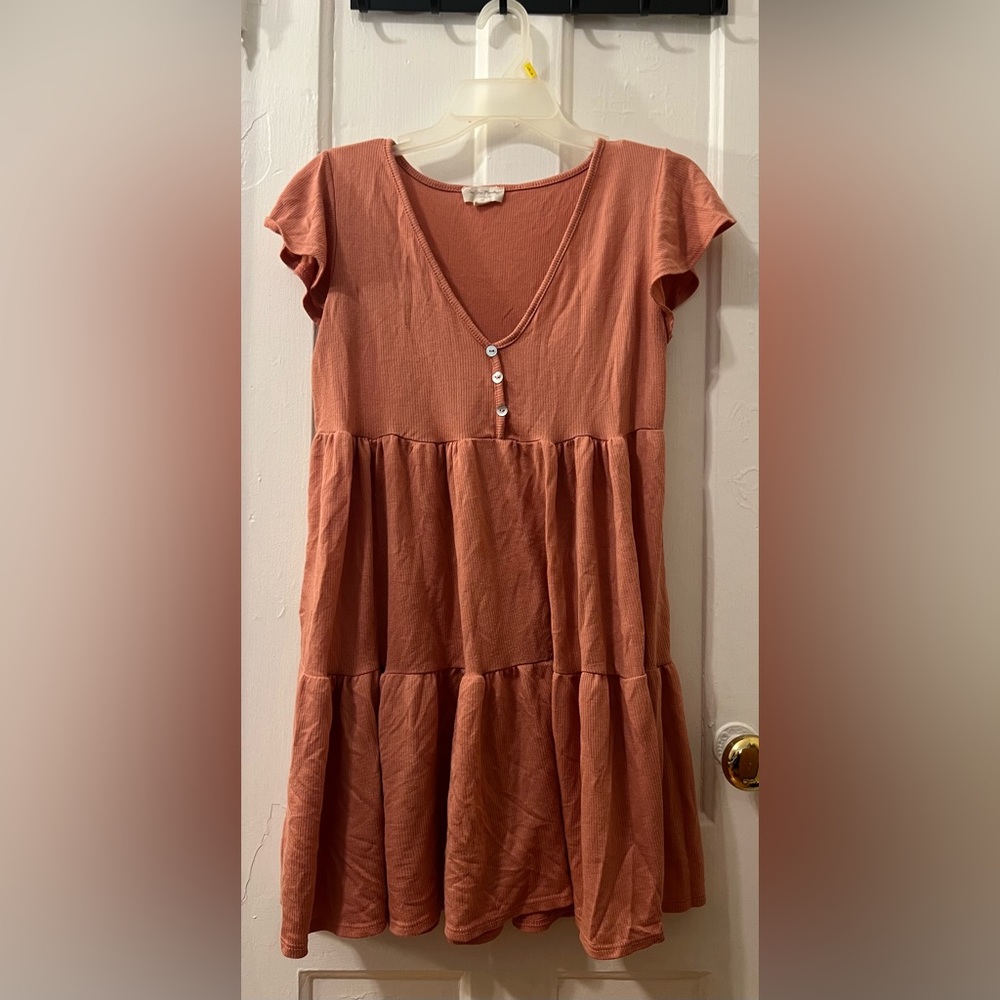 Pink Babydoll Dress